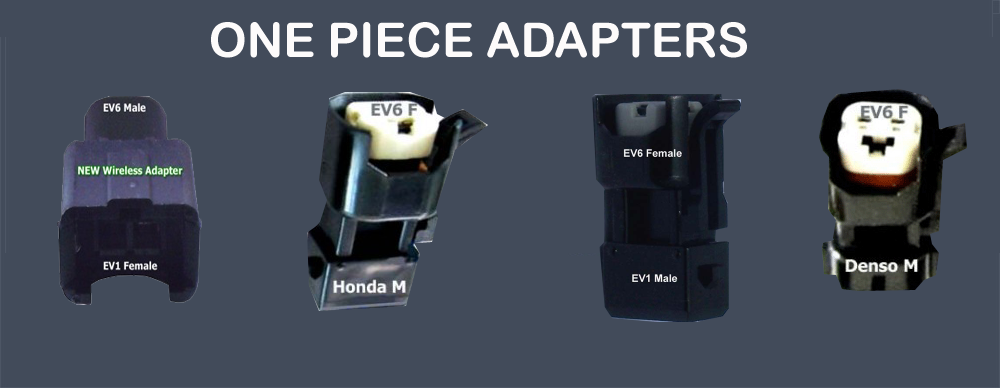 One piece adapters